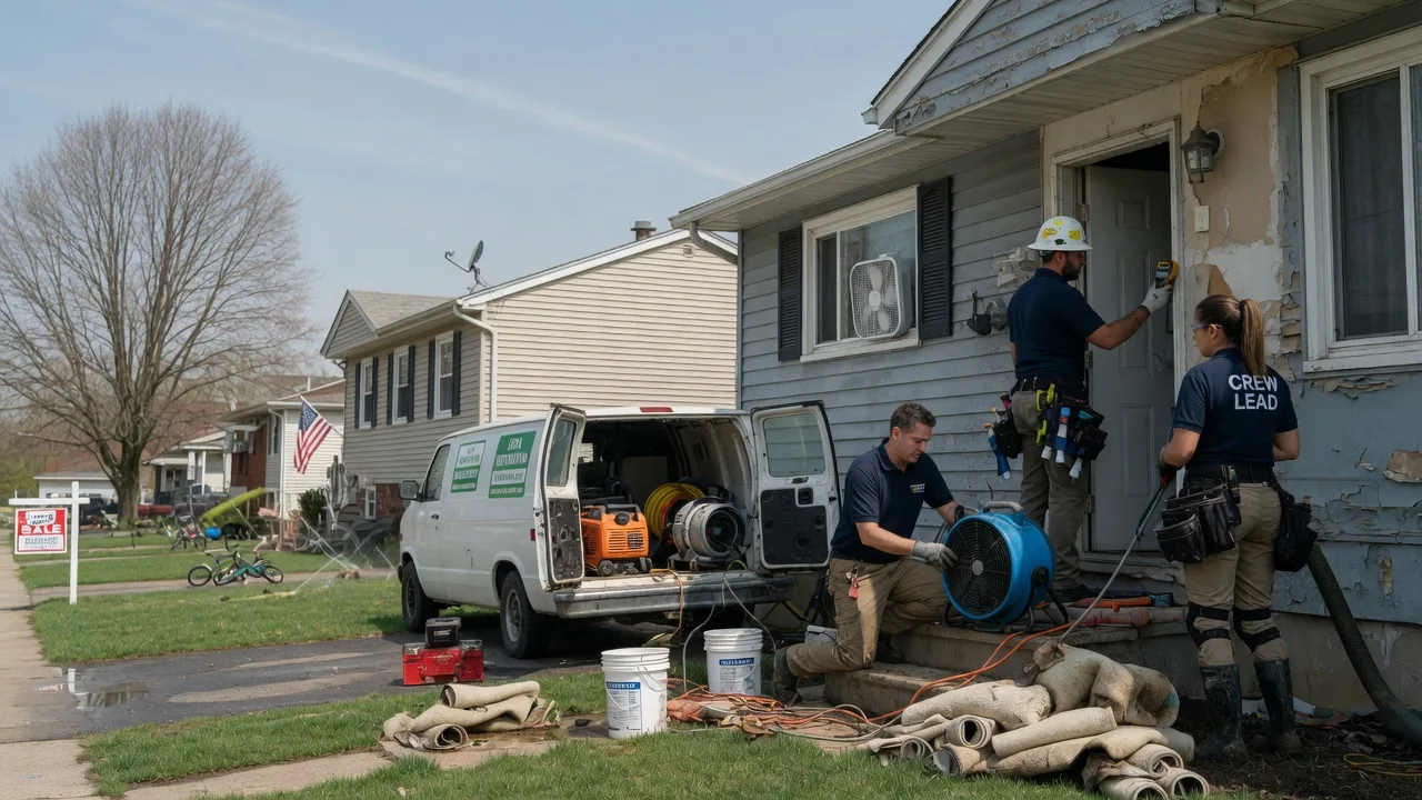 Flood Cleanup in Sweetser, IN near me